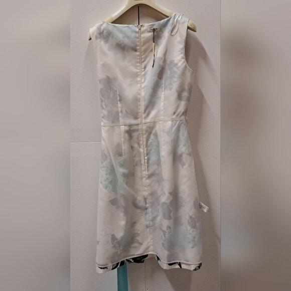 NWT Precis Petite Women's Dress Floral A-Line Sundress Belted Size 10 US - Picture 9 of 14